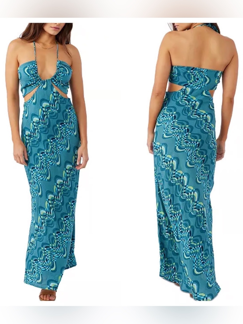 O'Neill Lila Cutout Maxi Dress - Picture 7 of 13